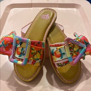 Colorful GB Girls Sandals